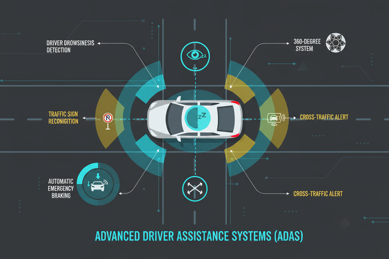 5 Claves del Sistema ADAS: La Tecnología que Transforma tu Conducción en Más Segura