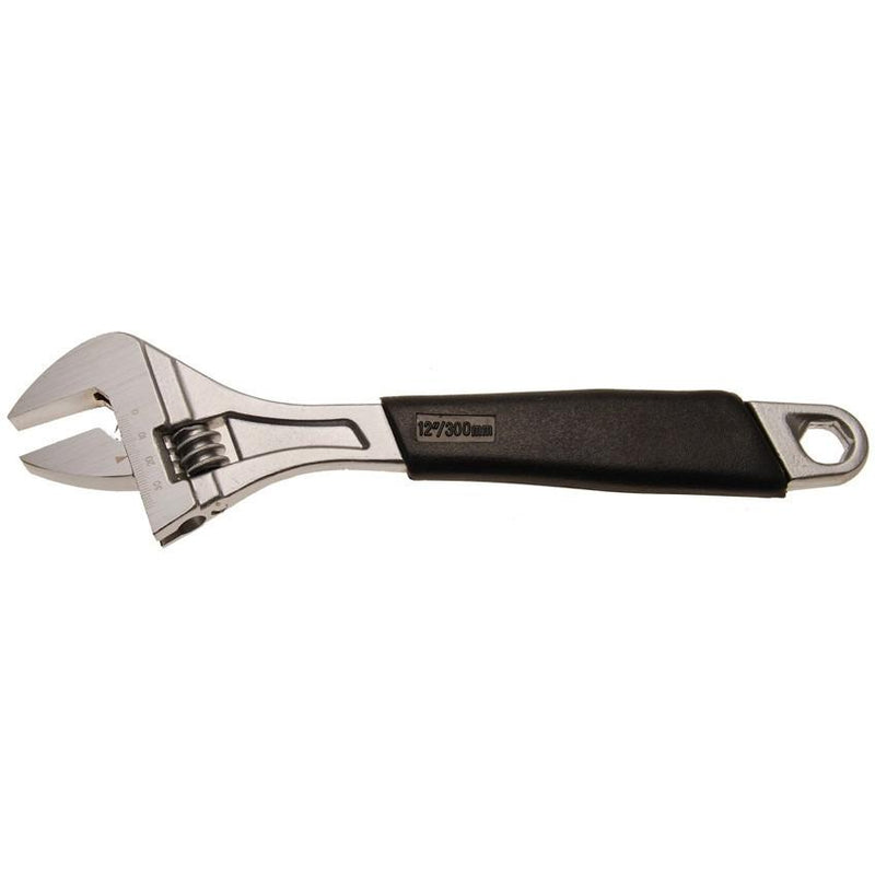 LLAVE AJUSTABLE (INGLESA) CON MANGO DE GOMA SUAVE 12
