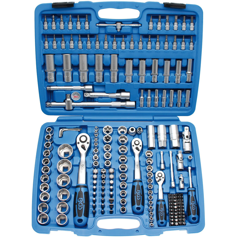 Autocle / Juego de herramientas | 1/4 , 3/8 y 1/2 | métrico | con dados "Super-Lock", para hexagonal y Torx │192 piezas