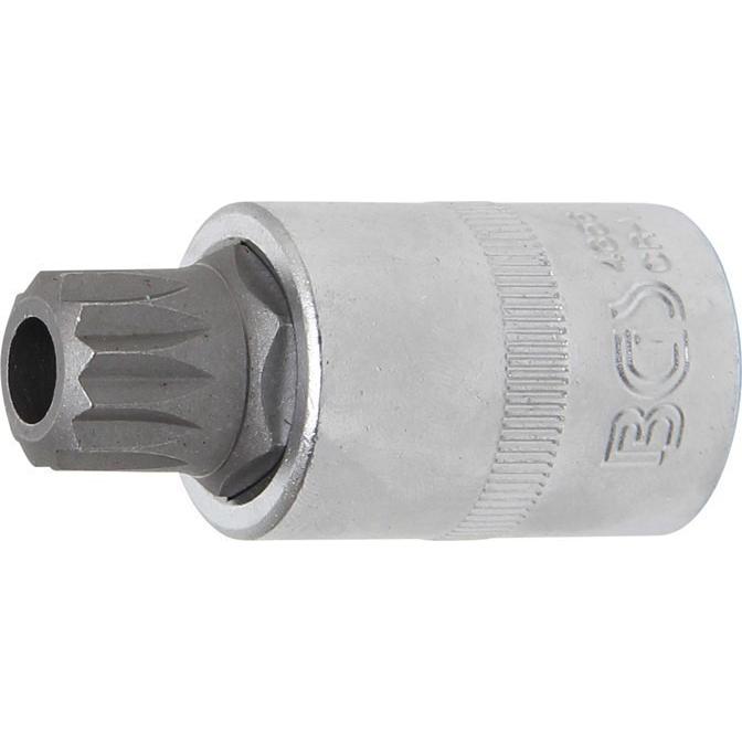 Dado con punta | Spline | inviolable | 1/2" | 55 mm
