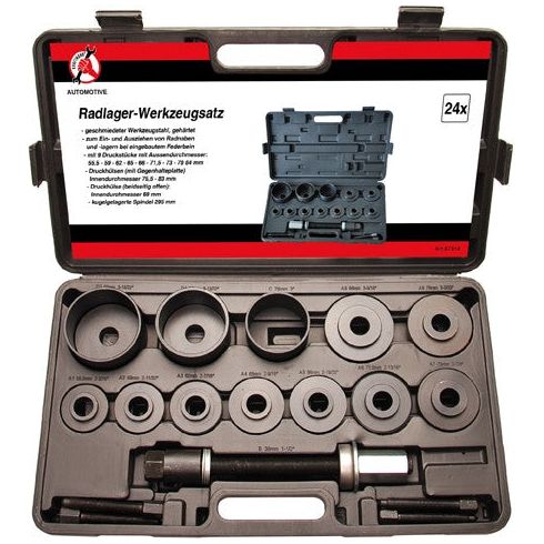 Extractor de baleros y tazas automotriz | 21 piezas