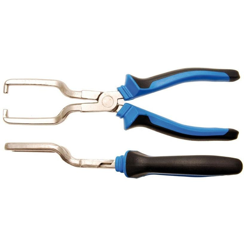 Pinza para abrazaderas de las líneas de combustible