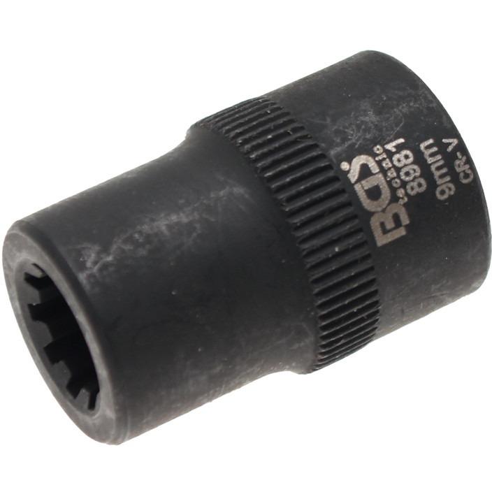 Dado para los frenos | VW, Audi, Seat y Porsche | 10 caras | 9 mm