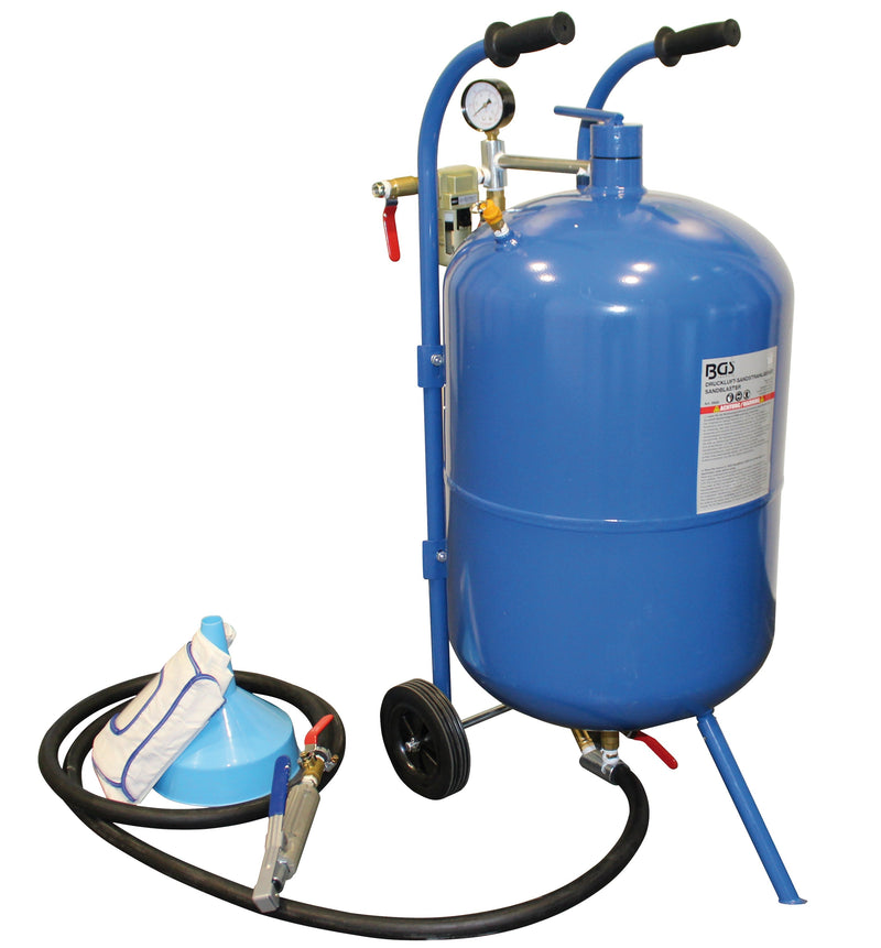 TANQUE DE SANDBLAST | CHORRO DE ARENA | CAPACIDAD 110LB | 75 L