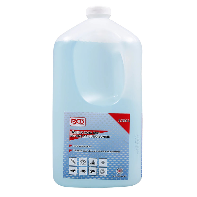 LIQUIDO PARA USO EN TINA DE ULTRASONIDO Y LABORATORIO | 3.785 L