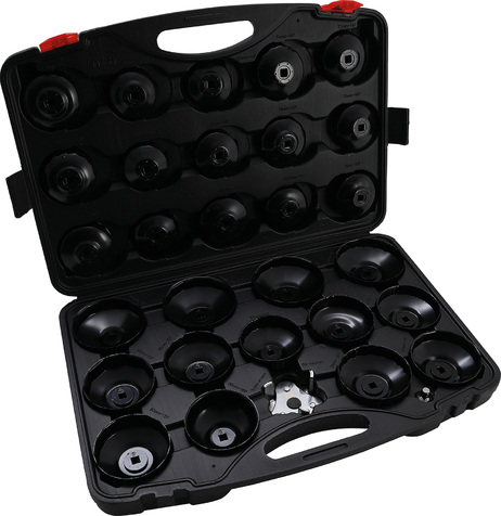 Juego de llaves de filtros de aceite | 30 Piezas
