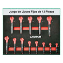 Launch TTH-84 - Carro de Herramientas Aisladas EV (84 Piezas) con Certificación VDE