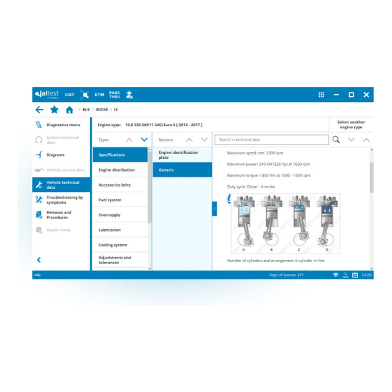 Interfase Diagnostico Diesel Jaltest Link Cv Para Laptop