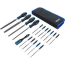 Juego De Limas De Taller Y Aguja | 17 Piezas | Bgs 72119