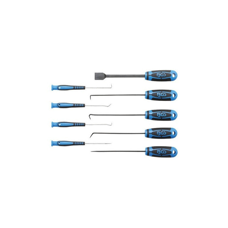 Bgs 8487 Juego De Ganchos Quita O Ring Y Espatula | 9 Piezas Color