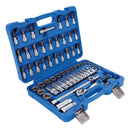 Juego De Herramienta Y Dados | 3/8  | 61 Piezas | Bgs 2229
