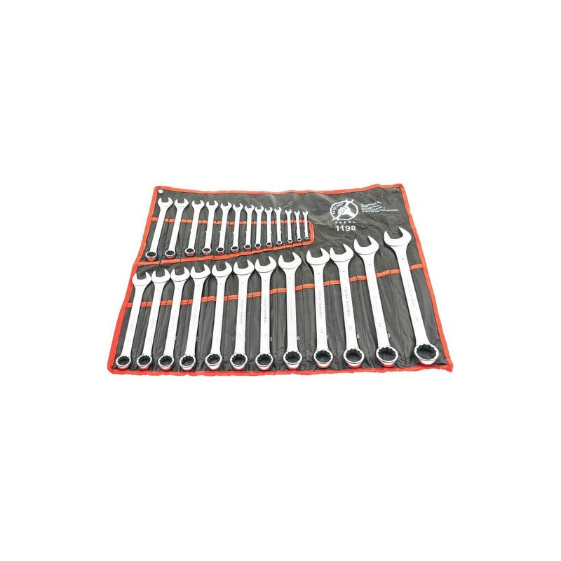 Bgs 1198 Juego De Llaves Combinadas 25 Piezas  6 A 32 Mm