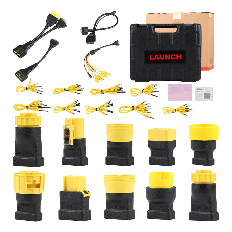 Launch Kit De Cables Hd Diagnóstico Camiones Diésel Pesado