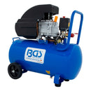 Compresor 50l Aire Horizontal | 2.5hp 116psi | Bgs 845050 - mx Color Azul Fase Eléctrica Monofásica Frecuencia 60 Hz - Cedratools