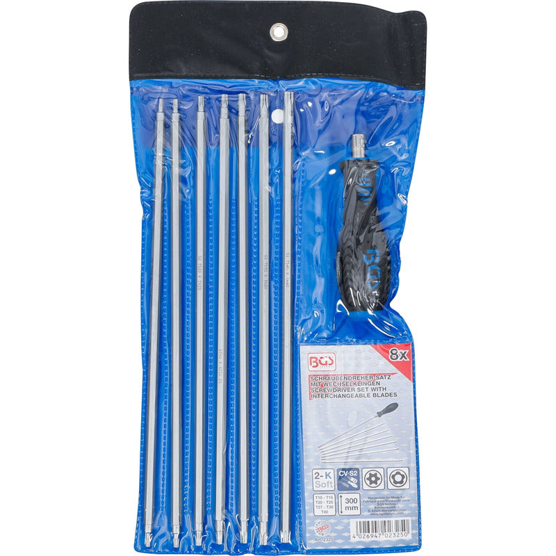 Juego Desarmadores | Puntas Intercambiables Torx | Bgs 2325