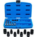 Set De Dados & Puntas Para Caliper De Freno 17 Pza Bgs 74283