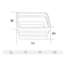 Juego Bandejas Magnéticas | Silicona | 4 Pcs | Bgs 74502