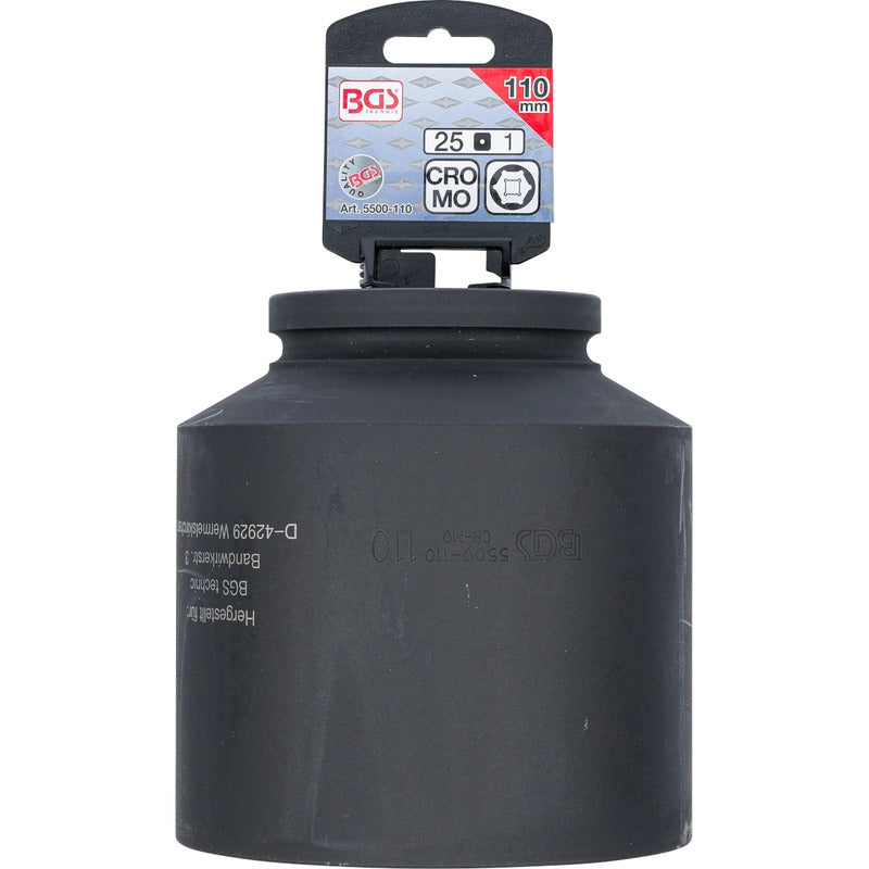 Dado Impacto Hexagono Largo |entrada 1 | 110mm| Bgs 5500-110