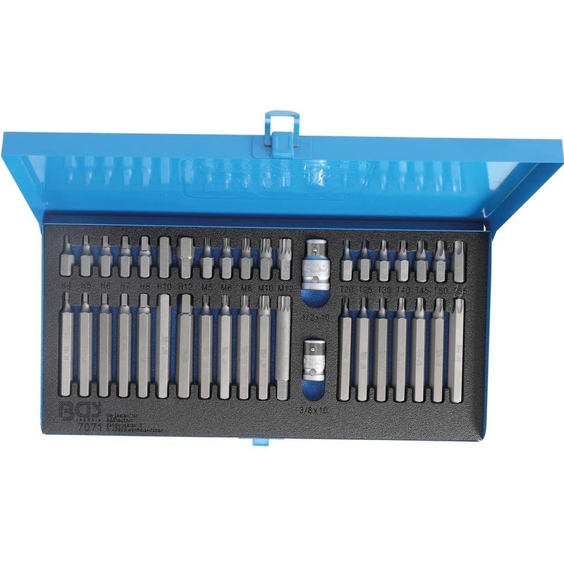 Juego Premium De Puntas Torx Allen Y Bristol (40 Pzas) Acero