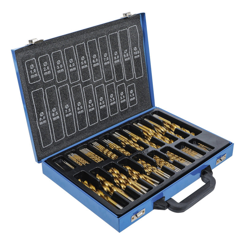 Juego Brocas Espiral Hss | Recubrimiento Titanio | Bgs 1994