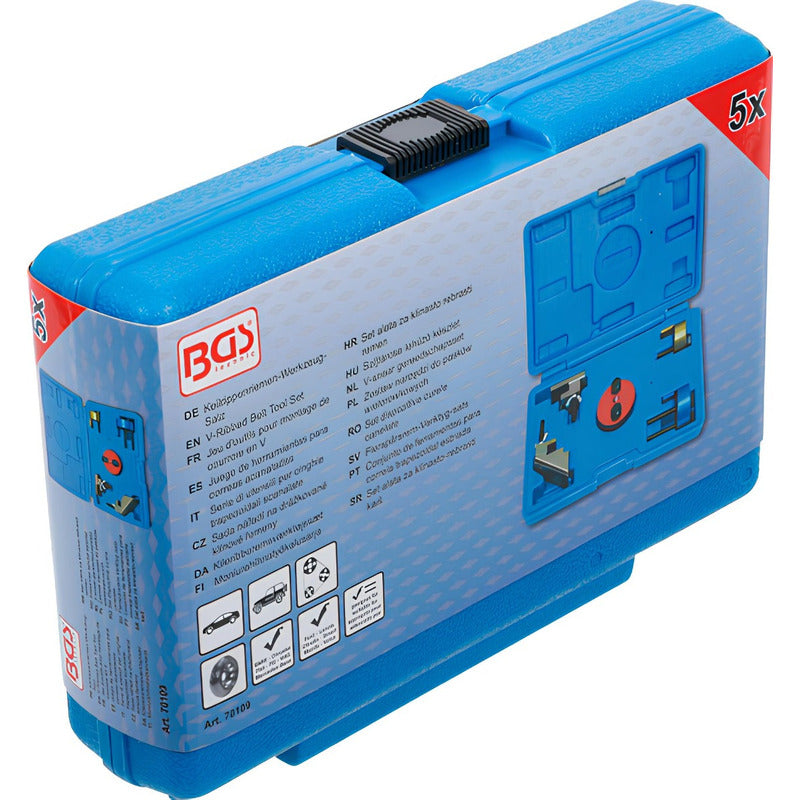 Set Para Instalar Y Desmontar Correas Acanaladas Bgs 70109