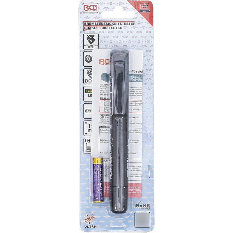 Bgs 67241 Probador Electrónico De Líquido De Frenos Dot 3, 4 Y 5.1