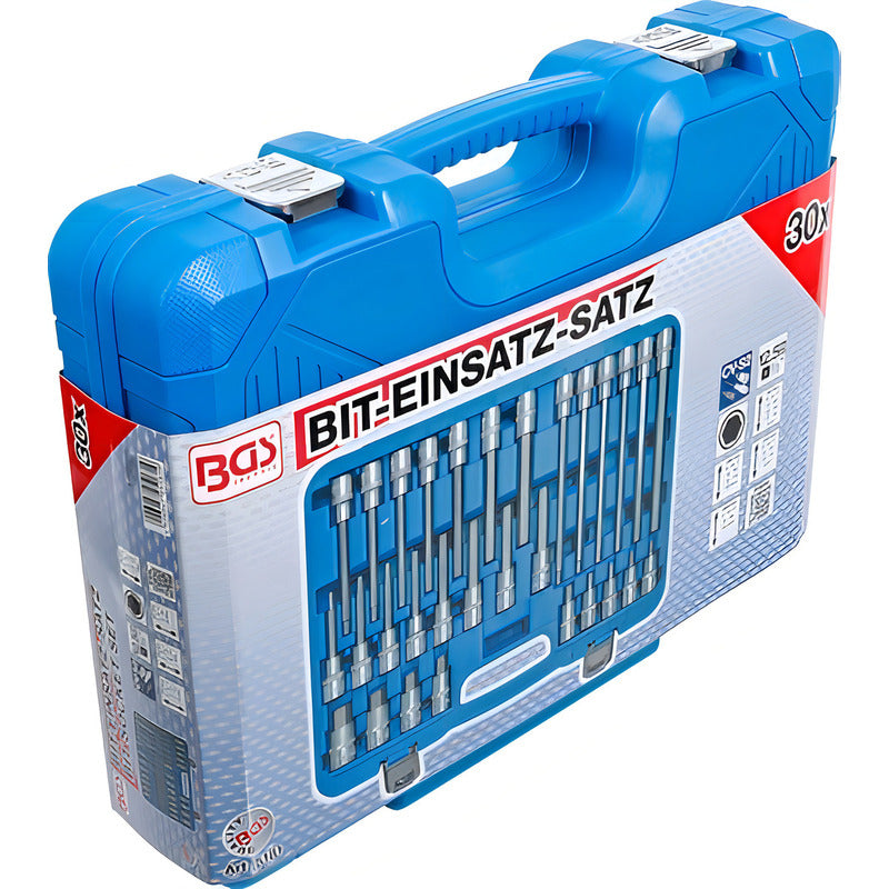 Bgs 5181 Juego De Puntas Allen 1/2, 5 - 19 Mm 30 Pz