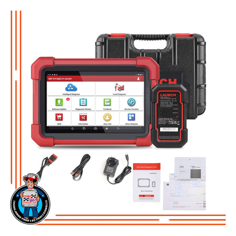 Escaner Launch Crp919 Max Can-fd Doip | 3 Años Actualización