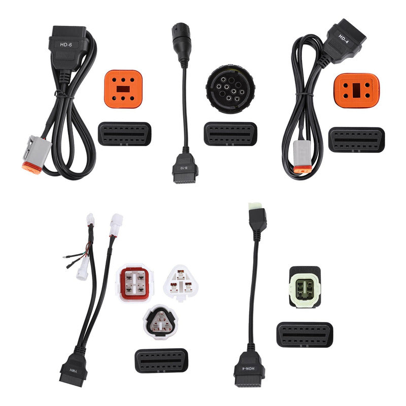 Kit De Conectores De Diagnóstico De Motocicleta Launch