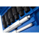 Juego Extractor De Tornillos Antirrobos 10 Pzas Bgs 8656