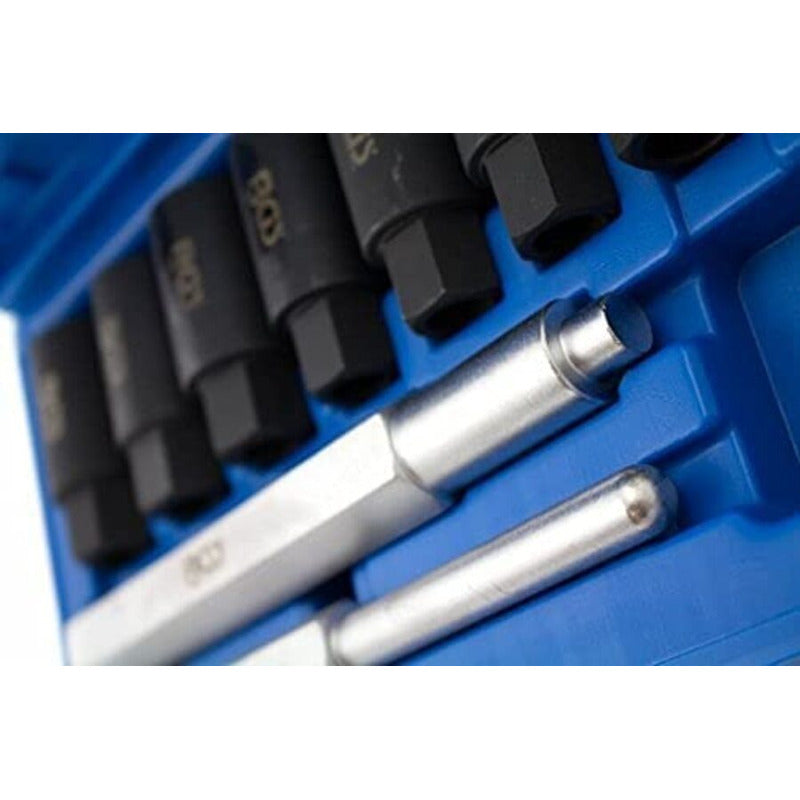 Juego Extractor De Tornillos Antirrobos 10 Pzas Bgs 8656