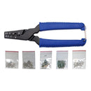 Pinza De Terminales Con 150 Terminales | 175 Mm | Bgs 1430