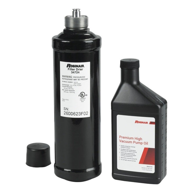 Robinair 13172 Kit De Mantenimiento Para Maquina De A/c Color Negro
