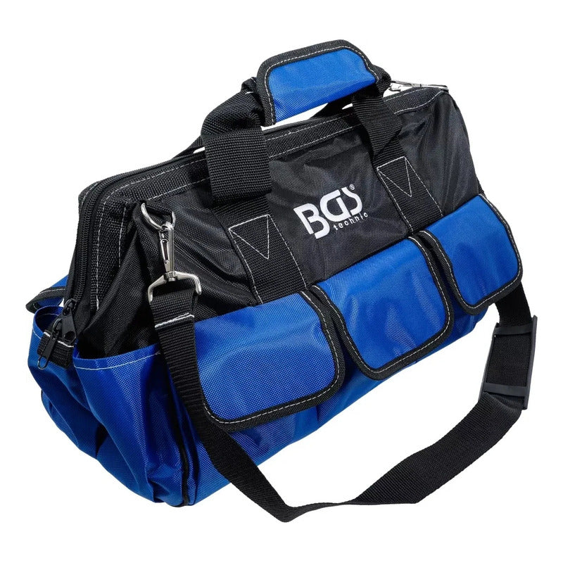 Bolsa Maletin Portaherramienta Profesional Media Bgs Technic Azul