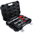 Bgs 72114 Set De Matracas Reversible Extensible 1/4 3/8 1/2