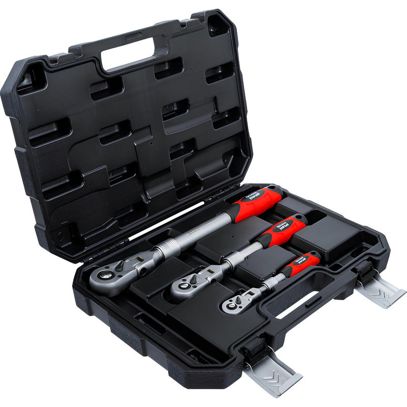 Bgs 72114 Set De Matracas Reversible Extensible 1/4 3/8 1/2