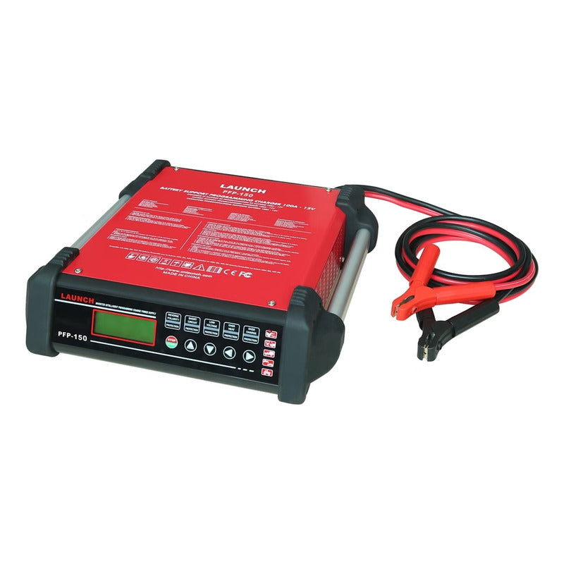 Fuente De Voltaje Y Estabilizador Programador Ecu Launch  Rojo