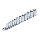 Bgs 2038 Juego De Dados Torx Hembra E4 - E20 12 Pzas