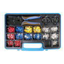 Juego Pinza Ponchadora Con Terminales | 1000 Pz | Bgs 1411