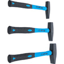 3 Pza Martillos De Mecanico | 300 / 500 / 800 G | Bgs 3845
