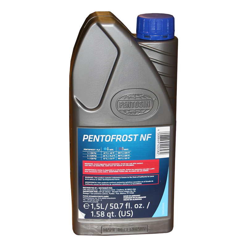 Pentosin Anticongelante Concentrado Pentofrost Nf Azul 1.5 L