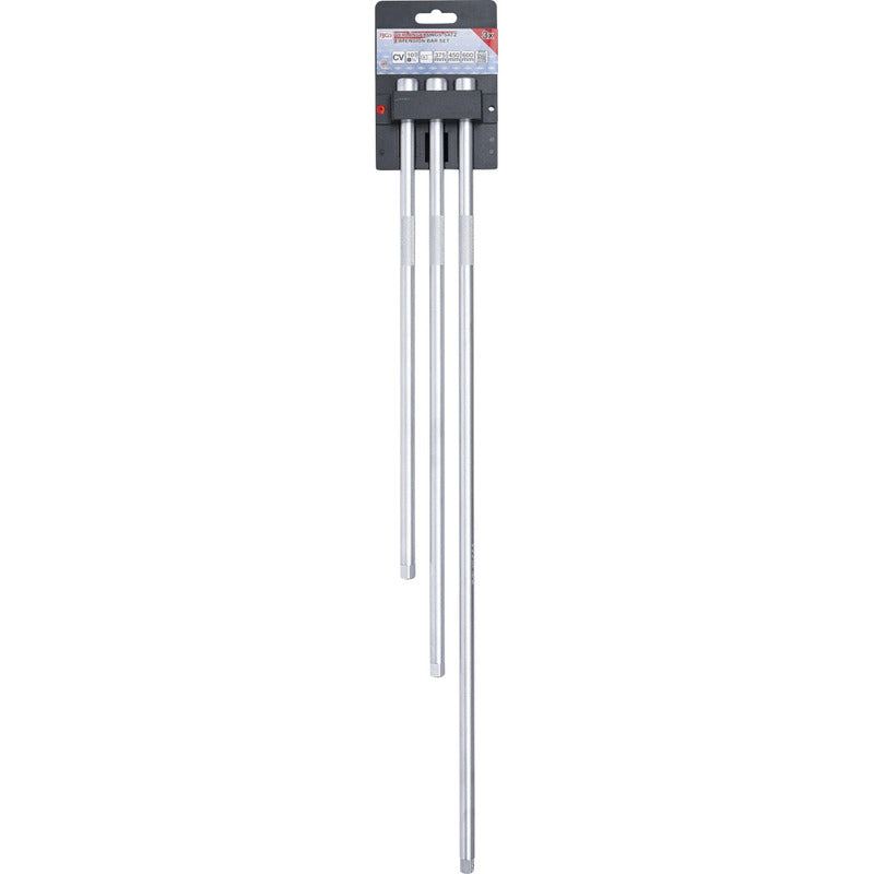 Juego De Extensiones 3/8 | 375 / 450 / 600 Mm | Bgs 6855