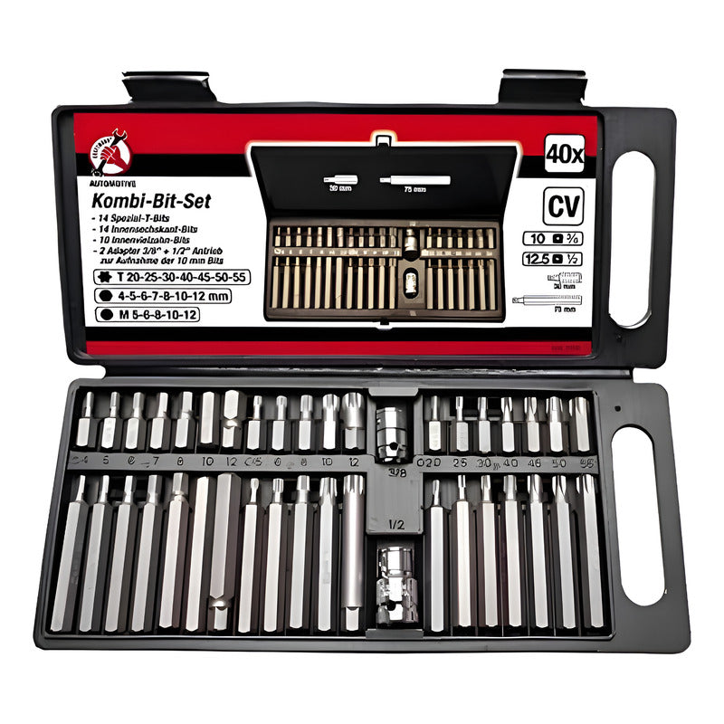 Bgs 7073 Kit De Puntas Combinadas Allen Bristol Torx Spline