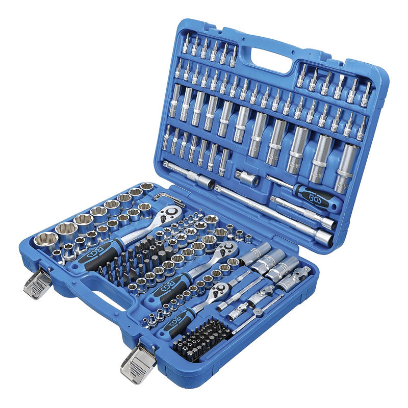 Autocle Metrico De 1/4, 3/8 Y 1/2 Con 192 Piezas Bgs 2292