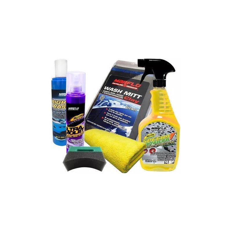 Kit Para Detallado & Descontaminación Profesional Marflo
