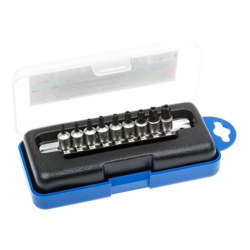 Bgs 2355 Jgo. 9 Puntas Torx Seguridad De 5 Puntos Ent. 1/4
