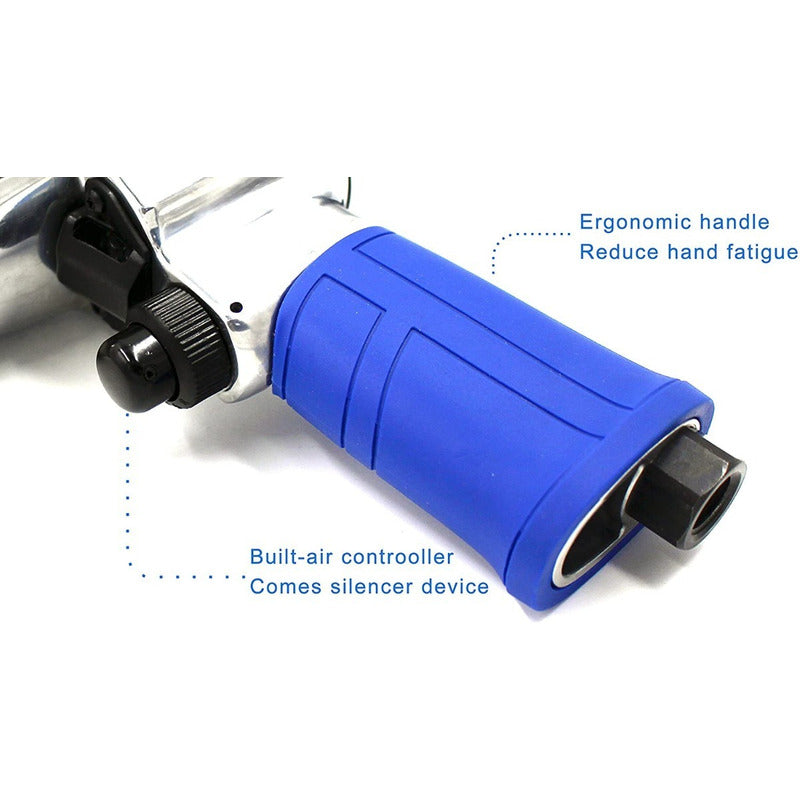 Blue Point Pistola De Impacto 1/2' 550 Ft-lb, 9000 Rpm Azul Y Plateado