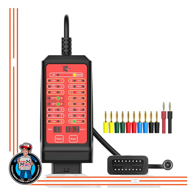 Probador Conector Dlc Linea K Obd2 Can Box