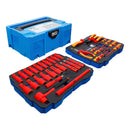 Juego Herramientas Dados Desarmadores Vde 36 Pzs | Bgs 70230 Color Rojo