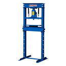 Prensa Hidraulica De Taller | 20 Ton | Bgs 92460-mx Color Az Azul